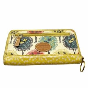 Fossil Bird Patterned Wallet